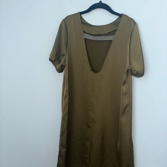 H&M Khaki Green Dress‎ - Picture 2 of 6